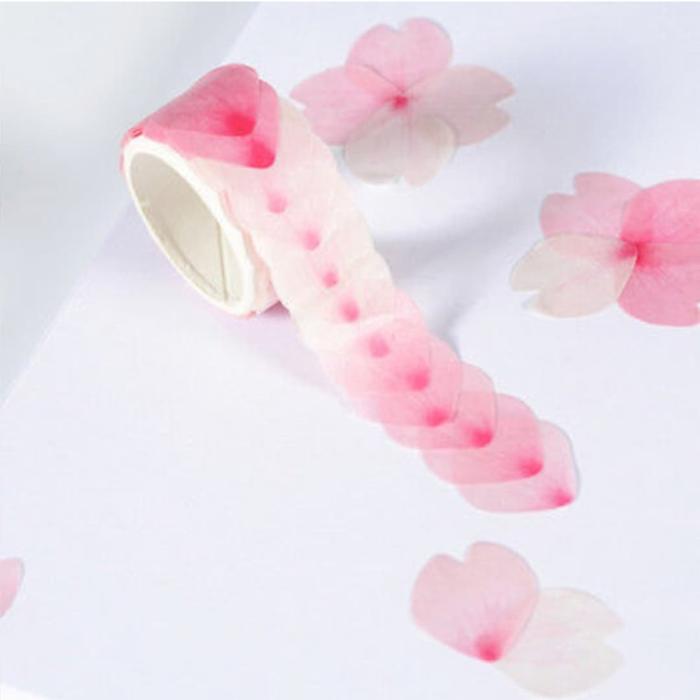 Washi Tape blue Cherry Blossom floral scrapbooking journal diary adhesive tape Washi Tape blue Cherry Blossom floral scrapbooking journal diary adhesive tape
