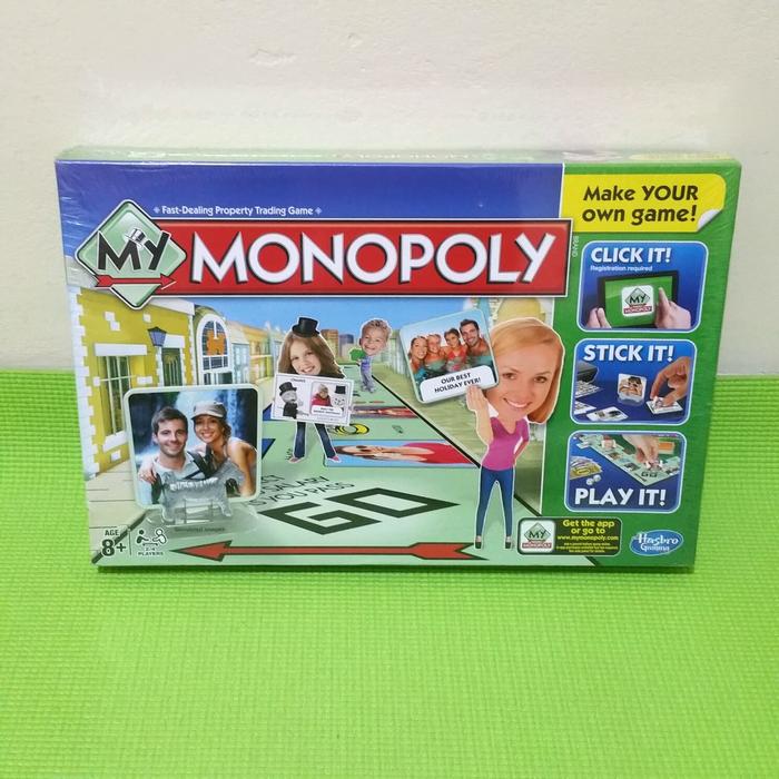 Gambar Board Game My Monopoly Original by Hasbro dari Plamo & Diecast undefined Tokopedia