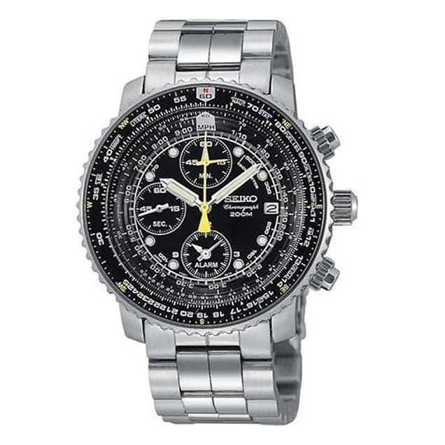 Jual Seiko Flightmaster SNA411P1 Quartz Chronograph SNA411 - Jakarta Pusat  - TIMELESS PIECES | Tokopedia