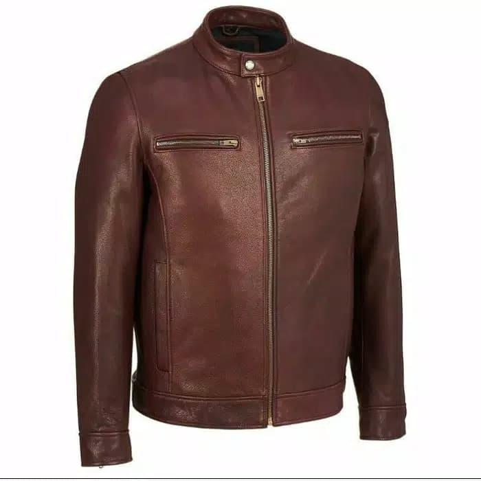 Gambar Jaket Kulit 02 Original dari Oishi_shop undefined Tokopedia