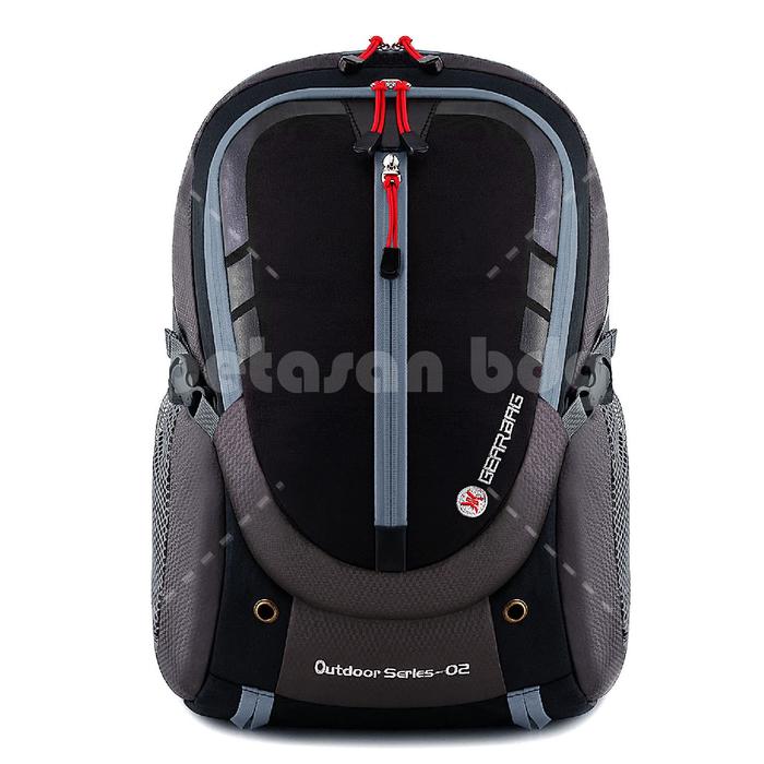 Gambar Tas Ransel Pria Anti Air hujan Prototype Outdoor - Cyborg Tas Laptop Backpack + FREE Raincover - Abu-abu dari Rajatasmurahindo undefined Tokopedia