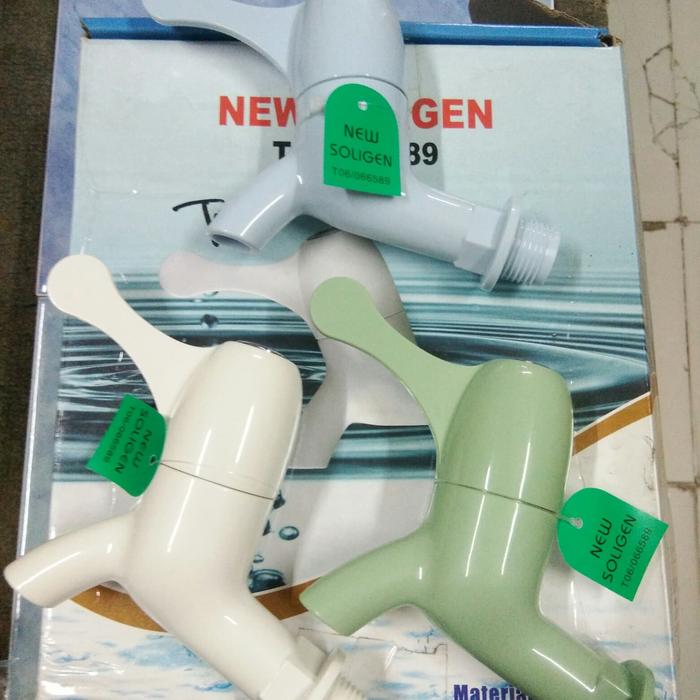 Gambar KRAN PVC POLOS NEW SOLIGEN 1/2" ENGKOL dari TK BANGUNAN EDEN JAYA Kota Administrasi Jakarta Barat Tokopedia