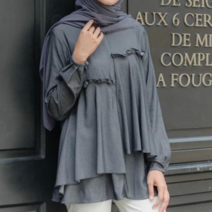 Gambar Davina Blouse by WearingKlamby - Casual black dari kaimmaryam undefined Tokopedia