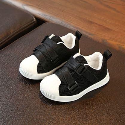 Gambar Sepatu Anak Laki-laki Cross Strap Black Size 26-30 Import Murah - 26, Hitam dari Camelia Baby&Kids undefined Tokopedia
