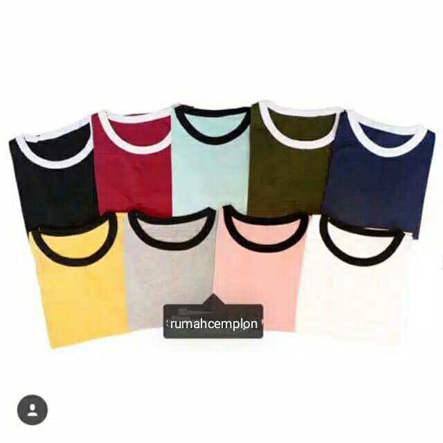 Jual Dress KAOS MURAH RINGER TEE POLOS 11 Kota Tangerang Selatan