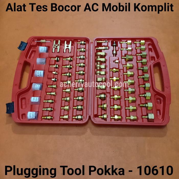 Gambar Alat Tes Bocor AC Mobil Komplit Pokka dari HERRY AUTOCOOL undefined Tokopedia