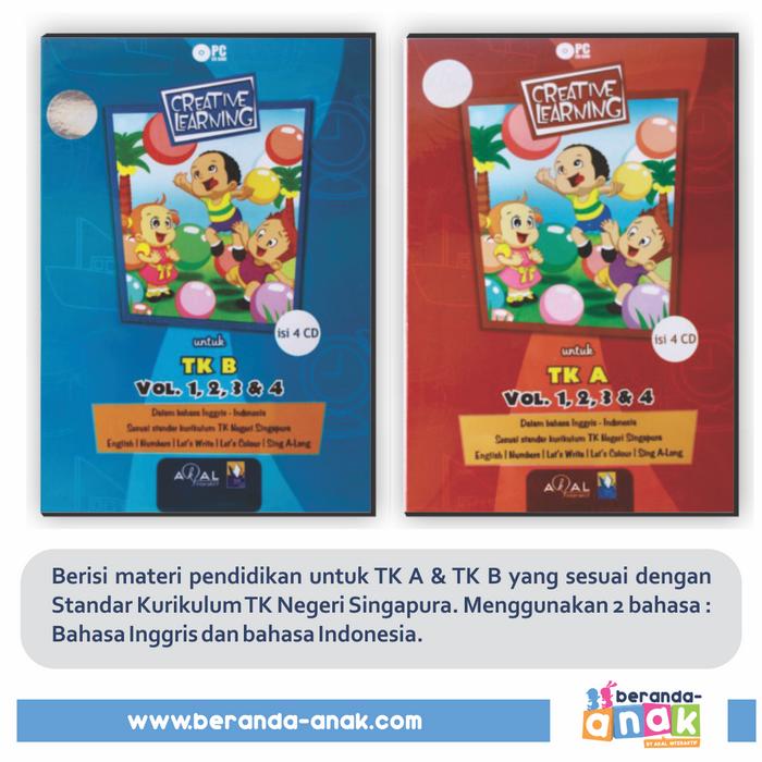 Gambar Software Pembelajaran Paud/TK (Creative Learning) Kurikulum Singapura dari Beranda Anak Solo undefined Tokopedia
