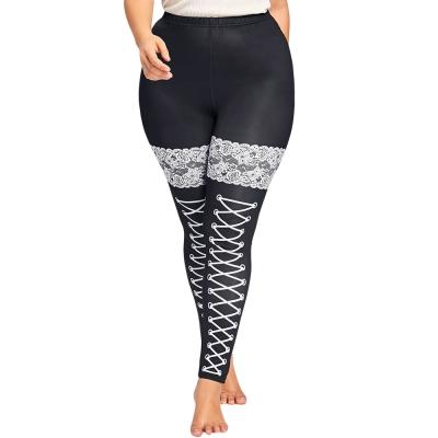 plus size spandex pants