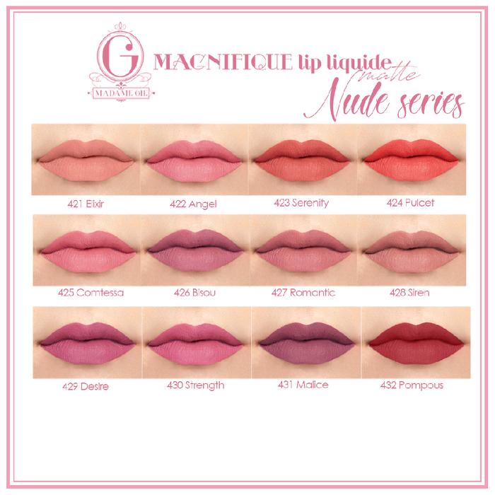 Gambar Madame Gie Magnifique Lip Liquide Nude Series - Angel dari Supplier Kosmetik Shop undefined Tokopedia