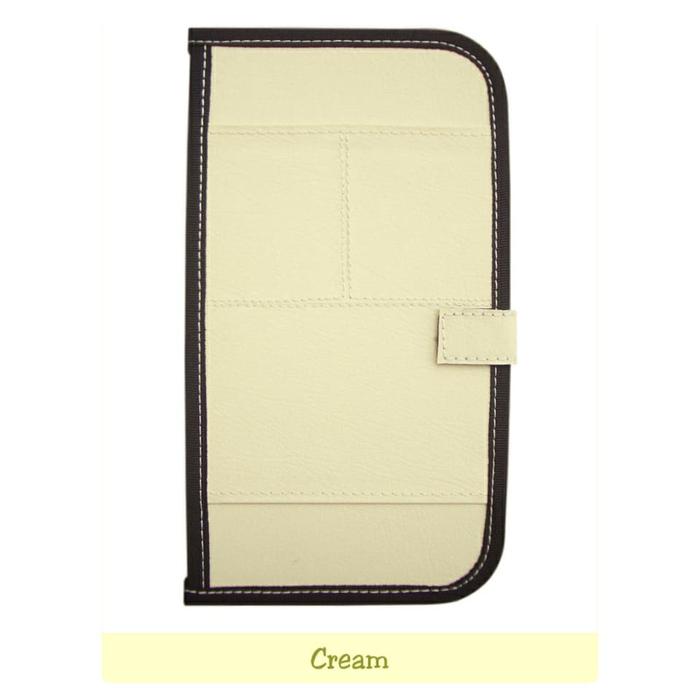Gambar Tempat CD Mobil Sun Visor Multi Colour 'CREAM' dari Technozio Store undefined Tokopedia