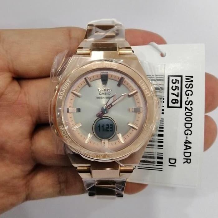 Jual Jam Tangan Wanita Casio Original Baby-G MSG-S200DG-4A Rosegold -  Jakarta Utara - Senen Arloji | Tokopedia