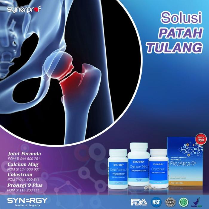 Jual Suplemen Mempercepat Penyembuhan Patah Tulang Joint Formula Calmag Jakarta Timur Solusi Hidup Sehatku Tokopedia