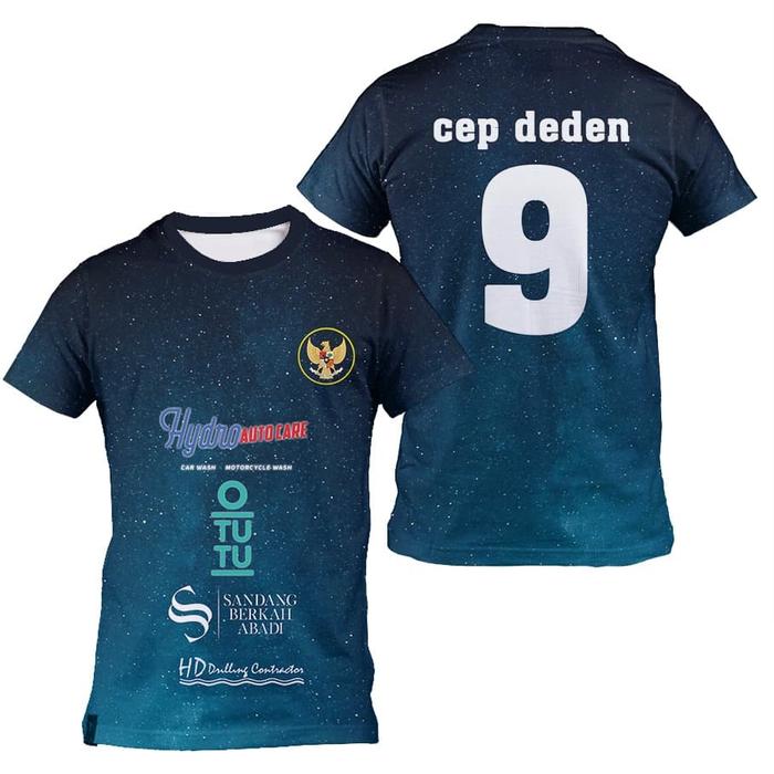 Gambar Kaos Jersey Futsal Custom Baju Bola DriFit Dry Fit Full Print - FULL PRINT, XL dari KAOS BOS JERSEY undefined Tokopedia