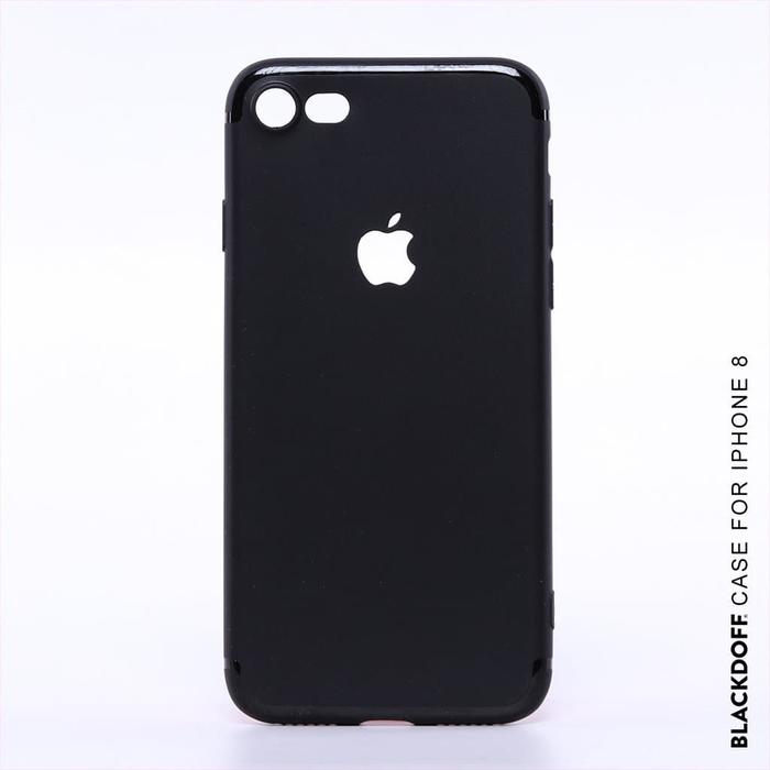 Gambar FOR IPHONE 8 - ORIGINAL BLACKDOFF SLIM CASE SOFTCASE SILICON - IPHONE DELAPAN dari LauraStore undefined Tokopedia