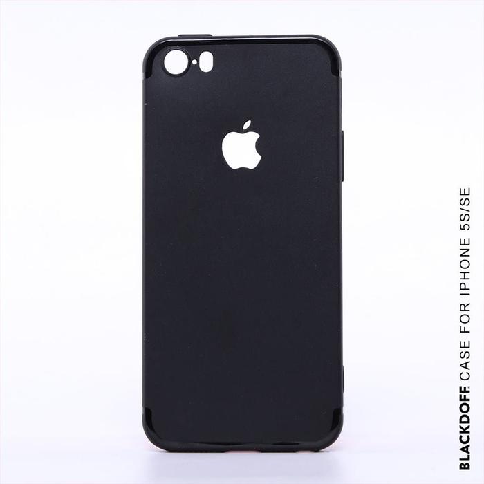Gambar FOR IPHONE 5 / 5S / SE - ORIGINAL BLACKDOFF SLIM CASE SOFTCASE SILICON - IPHONE SE dari LauraStore undefined Tokopedia