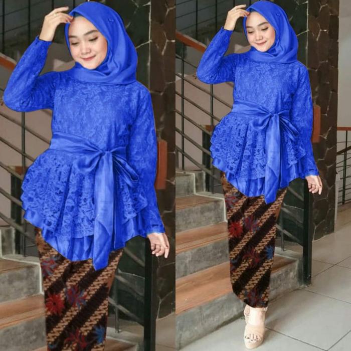 Gambar SET GELINANG/KEBAYA BRUKAT FURING/SETELAN KEBAYA MODERN/WISUDA - Benhur, S (28-42kg) dari Ns Fashions undefined Tokopedia