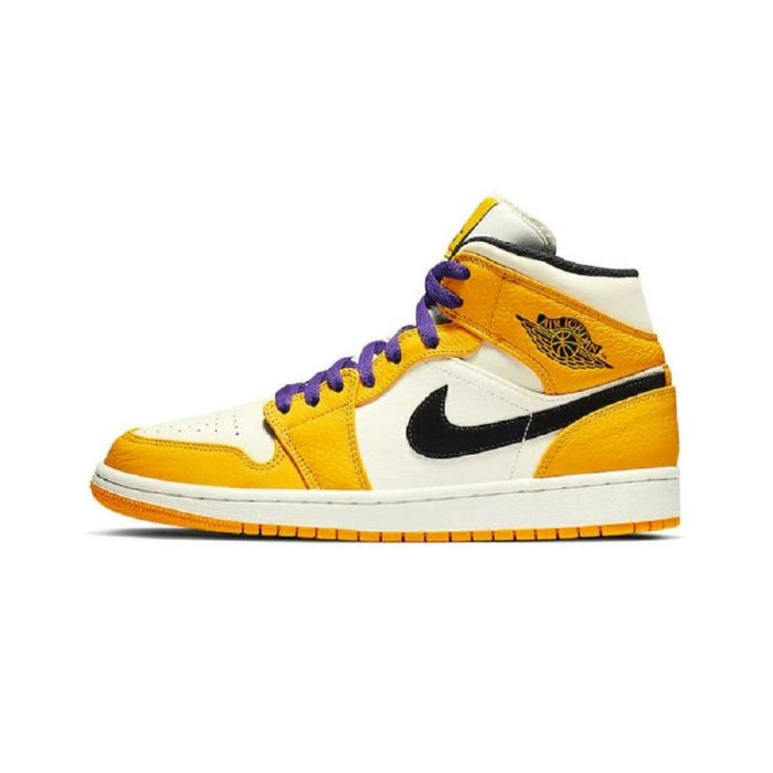 Jual AIR JORDAN MID 1 SE LAKERS 