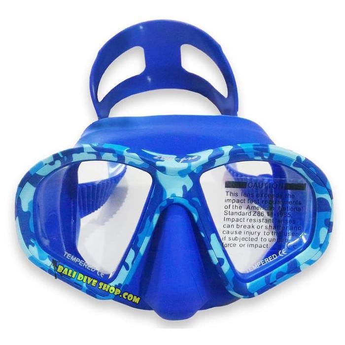 Gambar Mask Freedive / Low Volume Zeepro (Optical Lens) ( Bali Dive Shop ) - Biru dari Bali Scuba Dive Shop undefined Tokopedia