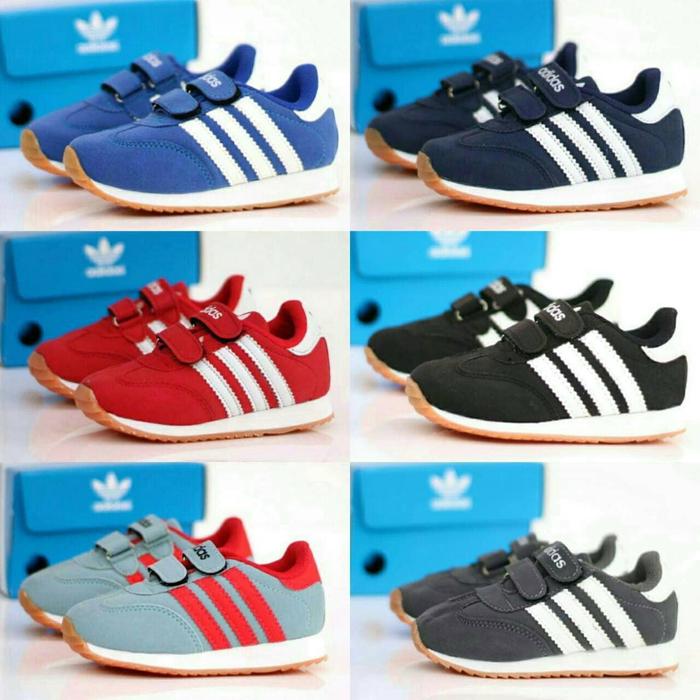 Jual sepatu anak adidas umur sampai tahun 28, Navy Kota