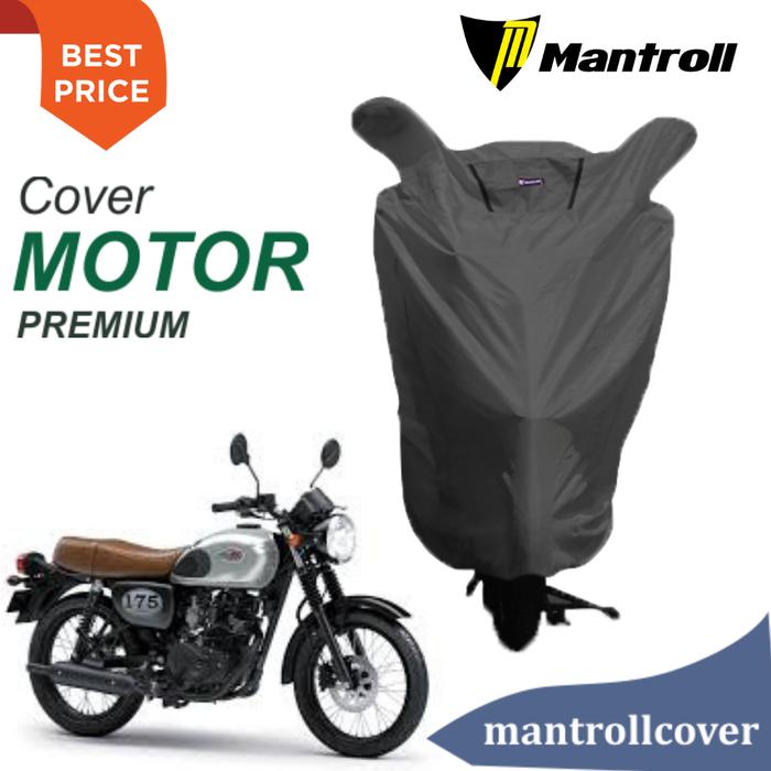 Gambar Sarung motor KAWASAKI W175 kualitas premium / Mantroll original - Abu-abu dari Mantroll Cover undefined Tokopedia
