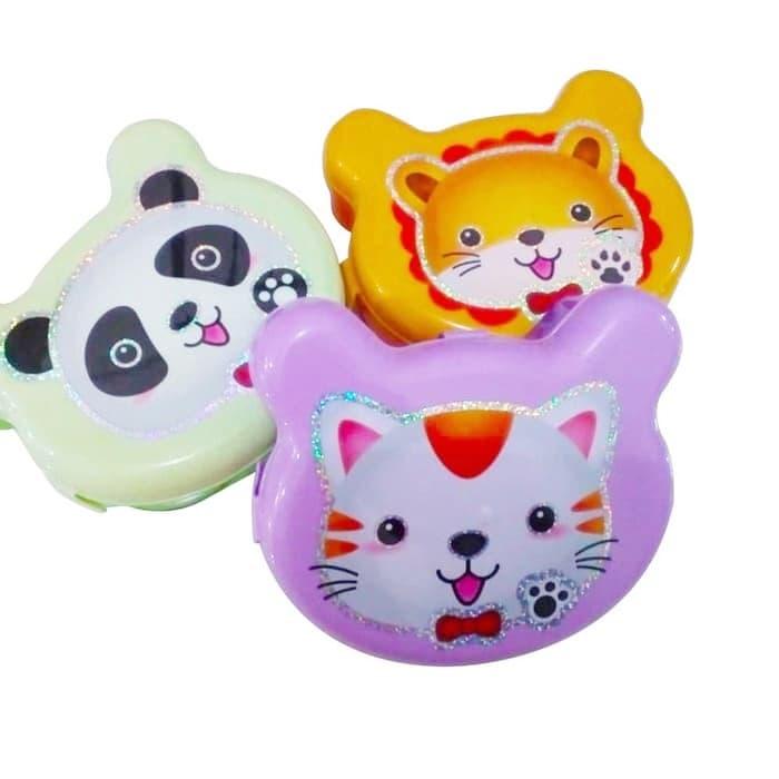 Gambar Lunch Box Safari Plastik CJP 2 sekat - Motif Karakter - Kotak Makan dari Dapur DV_NEW undefined Tokopedia