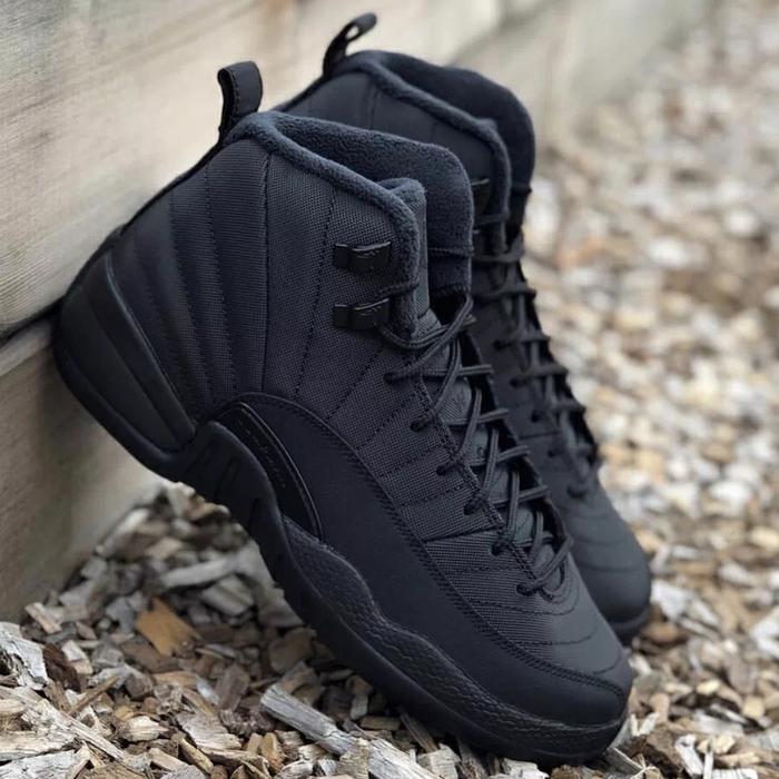 jordan 12 black new