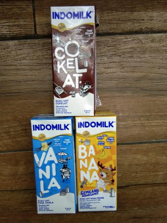 Gambar Indomilk Susu UHT 190ML - Vanilla dari cemilkuu undefined Tokopedia