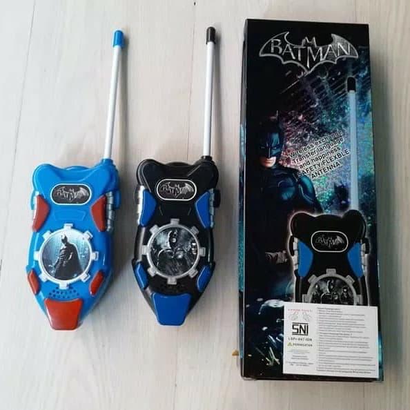 Gambar MAINAN WALKIE TALKIE ANAK MAINAN RADIO BATMAN LOL PRINCES dari islafshop77 undefined Tokopedia