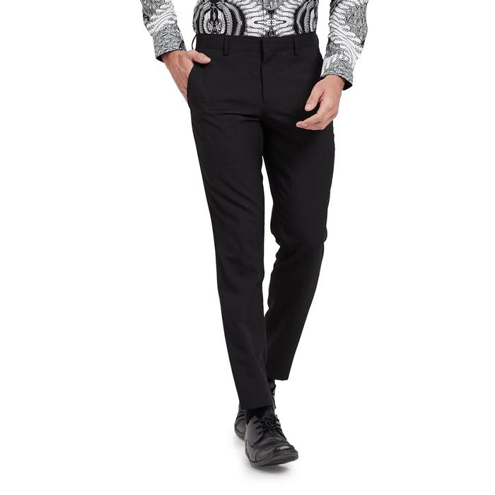 Gambar Alisan Celana Panjang Formal Slimfit Hitam Size 39 - 42 - Hitam, 41 dari Alisan Official undefined Tokopedia