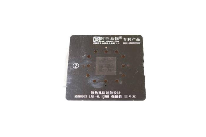 CETAKAN IC AMAOE CPU MSM8953 1AB BAWAH 0.12MM MAGNETIC BAHAN JEPANG (FOR MOLD U2) ORIGINAL