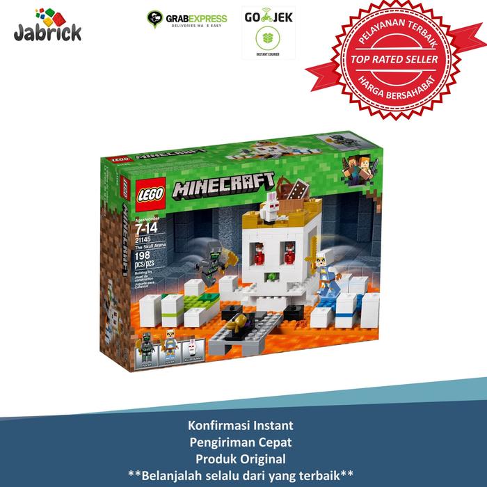 Gambar LEGO 21145 MINECRAFT The Skull Arena dari Jabrick Rumah LEGO undefined Tokopedia