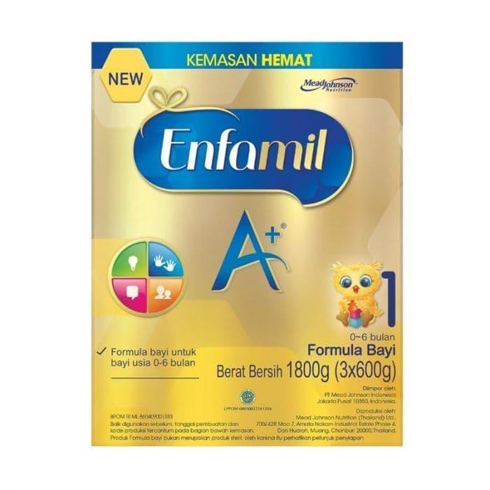 Gambar ENFAMIL A+1 ~ 1800GR USIA 0 - 6 BULAN dari BENfrozenfood undefined Tokopedia
