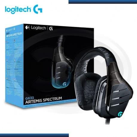Logitech G 981-000605 G633 Headset Head-band Black,Blue | LASystems.be
