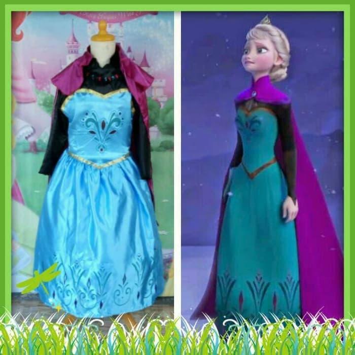 Jual Princess Elsa Coronation Dress 4-5 tahun Karawang