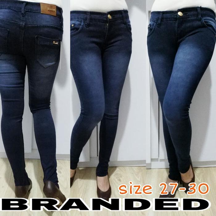 Celana Jeans Wanita Jean Size 30 Celana Jeans Wanita Hardware Wide