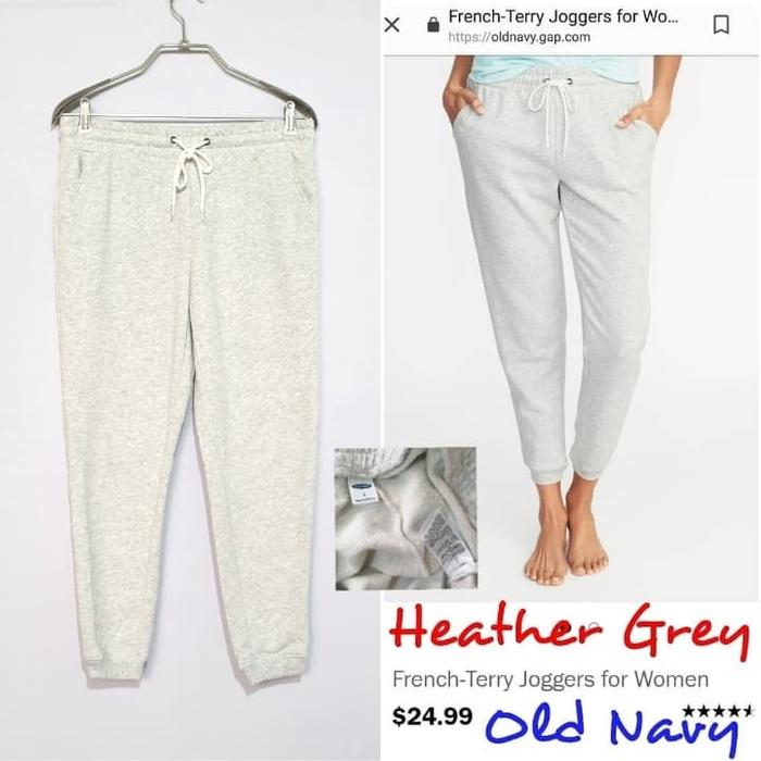 Jual Old Navy Heather Grey Joggers 