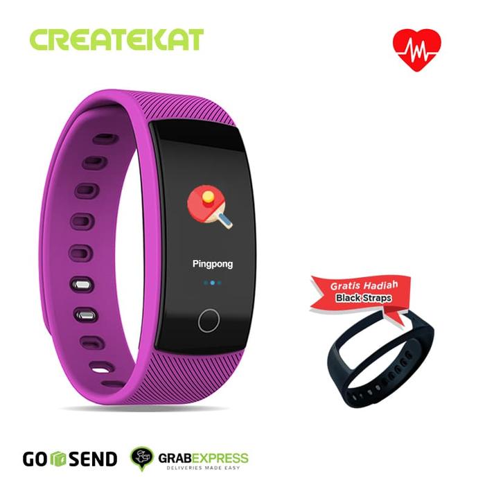 Gambar Createkat Smart Band Melacak Aktivitas Anda Sepanjang Hari Smartwatch - Ungu dari CreateKat undefined Tokopedia