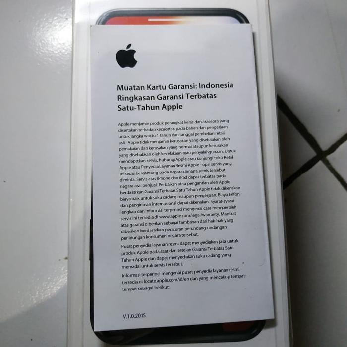 Jual Iphone X 64gb New Original Garansi Resmi Indonesia Kota Palembang Little Things You Needs Tokopedia