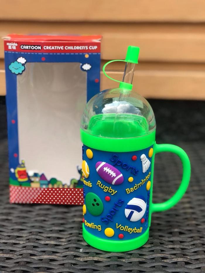 Gambar LEGOS Sippy Cups (with straw) - Hijau dari Sweetjchome undefined Tokopedia