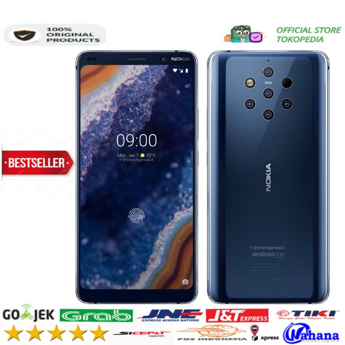 スマートフォン本体 Nokia 9 pureview Dual SIM 6/128GB Nokia 9 PureView 6GB/128GB ROM Single/Dual SIM Original 12MP