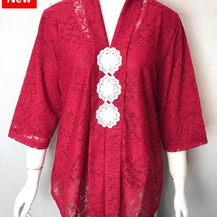 Gambar kebaya brokat halus dari LAPERMA undefined Tokopedia