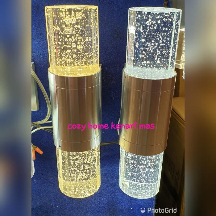Gambar lampu dinding kristal led / lampu dinding minimalis / lampu hias dari Cozy Home house of light undefined Tokopedia