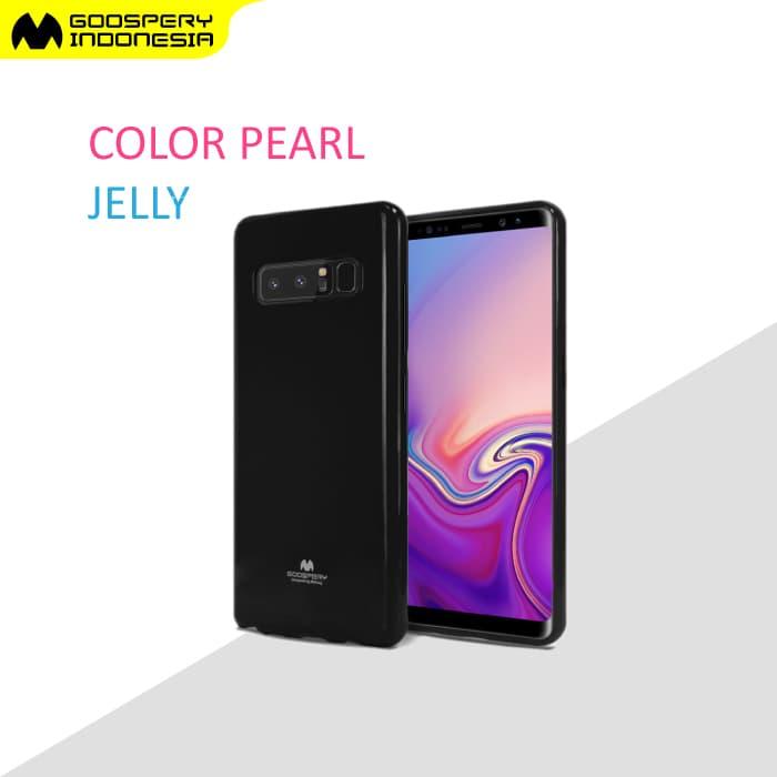 GOOSPERY Samsung M20 M205F Pearl Jelly Case Black - Main Image