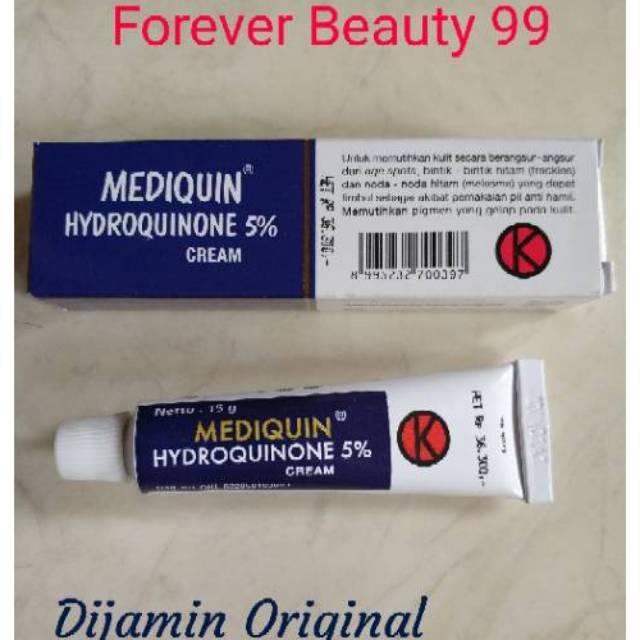 Jual Mediquin Cream Krim Pemutih Flek Hydroquinone 5 Sama Dengan Jakarta Barat Latanaya Shop Tokopedia