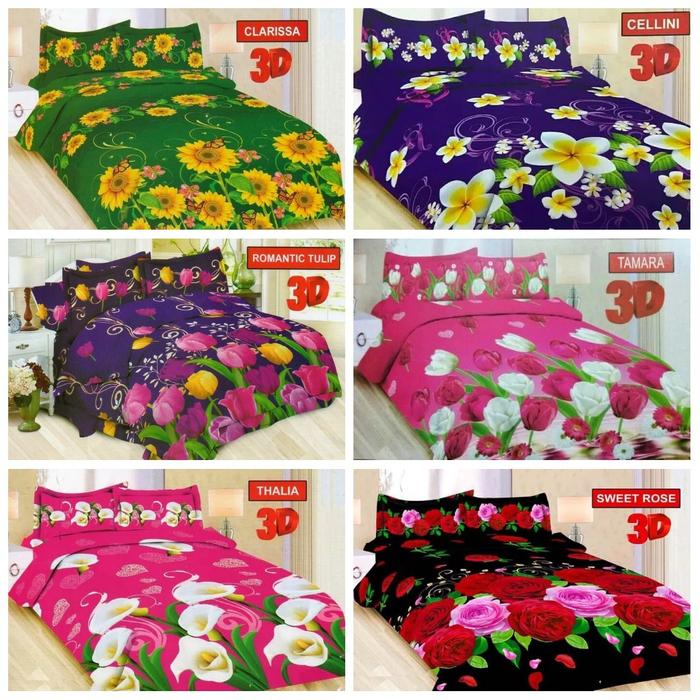 Jual Raisha Collection Sprei Bonita Ukuran 160x200 Jakarta Barat It Techno Tokopedia