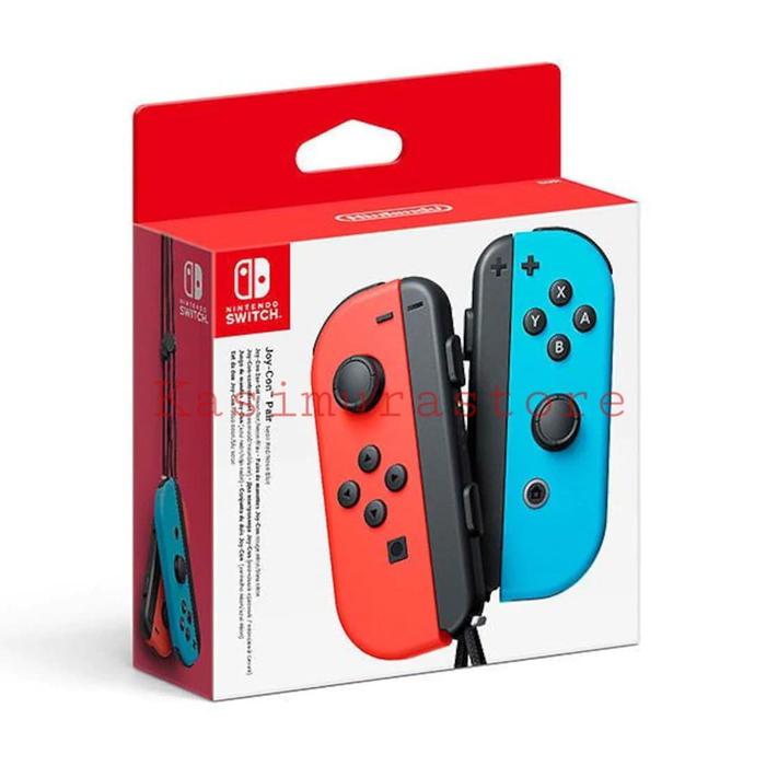 Gambar JOYCON NINTENDO SWITCH / JOY CON LEFT & RIGHT ORIGINAL - REDBLUE dari KasimuraStore ID undefined Tokopedia