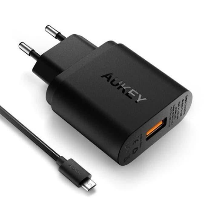 Gambar Aukey PA-U28 Quick Charger 2.0 - Hitam dari new-brainiac undefined Tokopedia