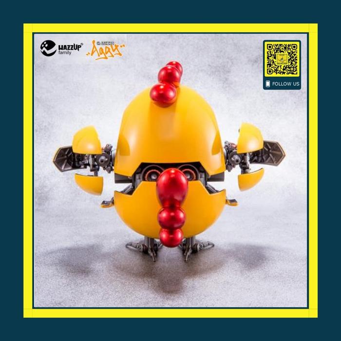 超合金　ひよこ　Aggy Q-Mech　バトルチキン Q-Mech Battle Chicken (Aggy)
