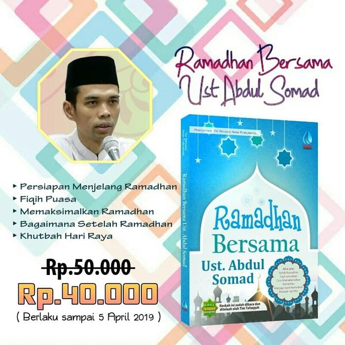 Jual Ramadhan Bersama Ust Abdul Somad Kota Depok Rumah Buku Aira 2 Tokopedia Jual Ramadhan Bersama Ust Abdul Somad Kota Depok Rumah Buku Aira 2 Tokopedia