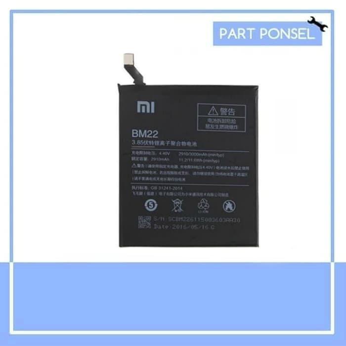 baterai batere batre xiaomi 5 mi 5 bm22 bm 22 jpower double power 2ic